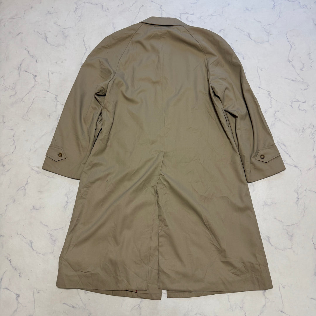 90s バーバリー ステンカラーコート🇬🇧/XLサイズ